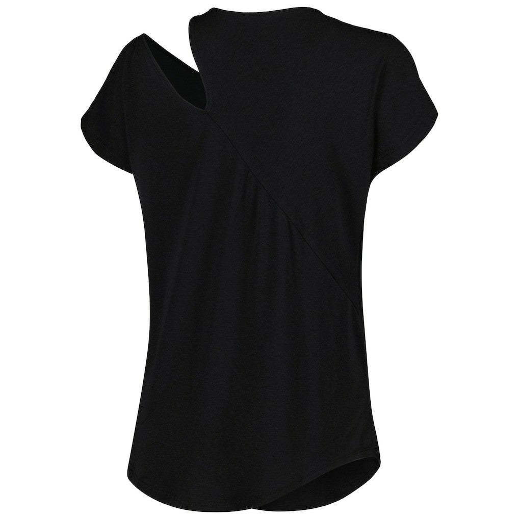 KIYA TOMLIN Women's Cut Out Tri-Blend Shirt - Cincinnati Bengals