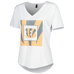 KIYA TOMLIN Women's V-Neck T-Shirt - Cincinnati Bengals
