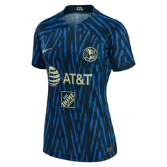 Club America Women's 2022/23 Away Replica Jersey - Nike Blue