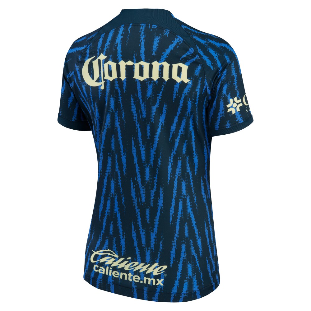 Club America Women's 2022/23 Away Replica Jersey - Nike Blue