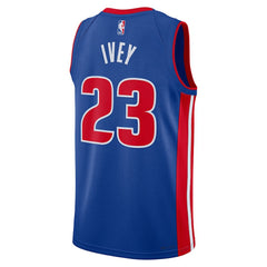 NBA Jaden Ivey Detroit Pistons Unisex 2022 NBA Draft First Round Pick Swingman Jersey sale