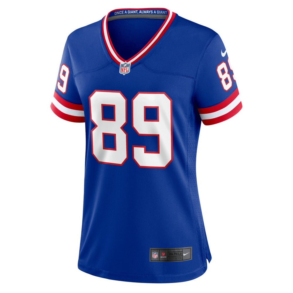 Mark Bavaro  Women's Classic Retired Player Game Jersey - New York Giants