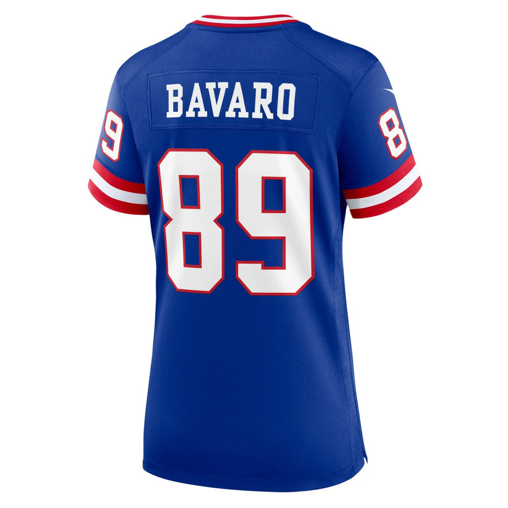 Mark Bavaro  Women's Classic Retired Player Game Jersey - New York Giants
