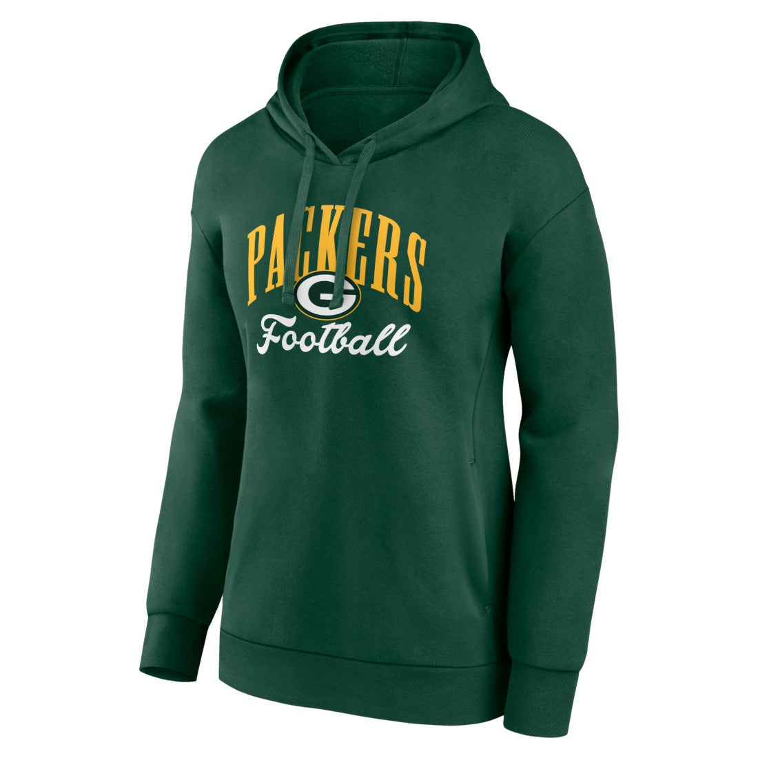 Women's Team Logo Victory Script Pullover Hoodie - Green Bay Packers