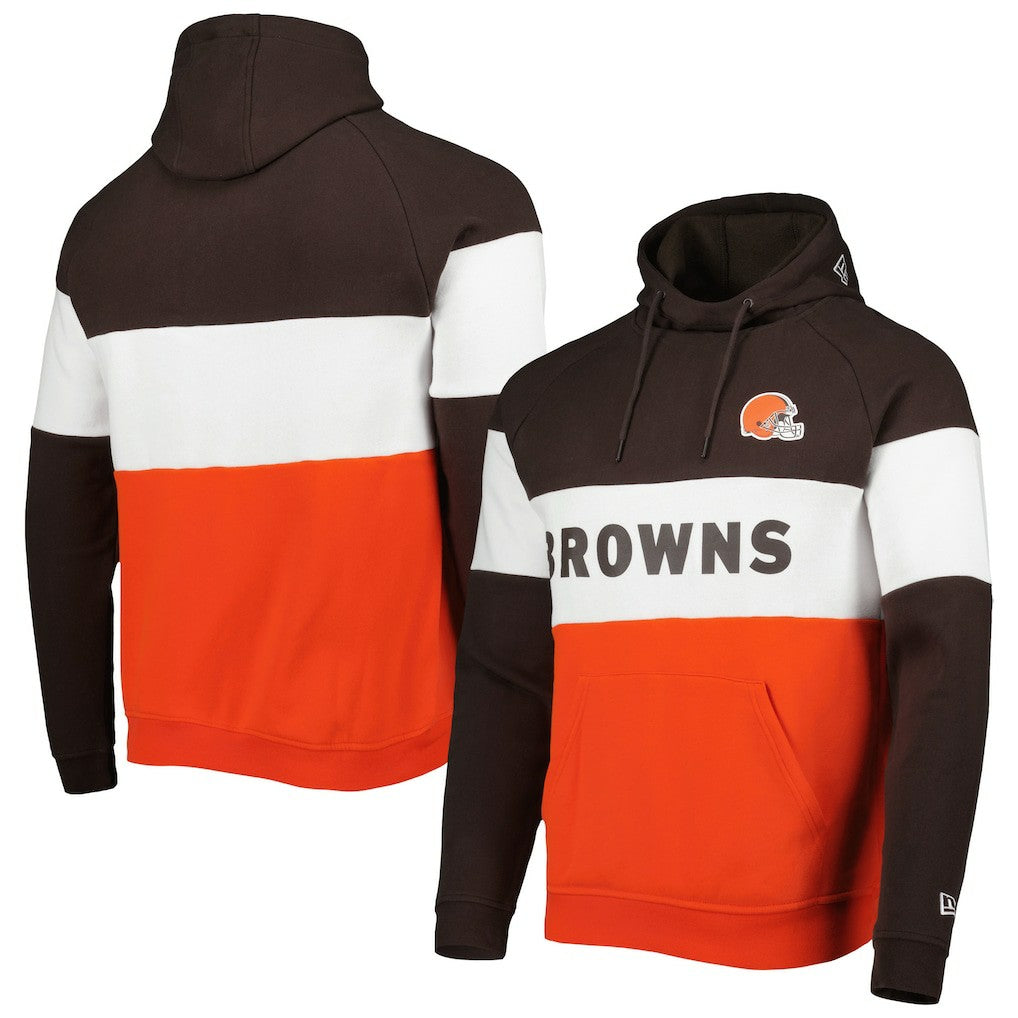 Colorblock Current Pullover Hoodie - Cleveland Browns