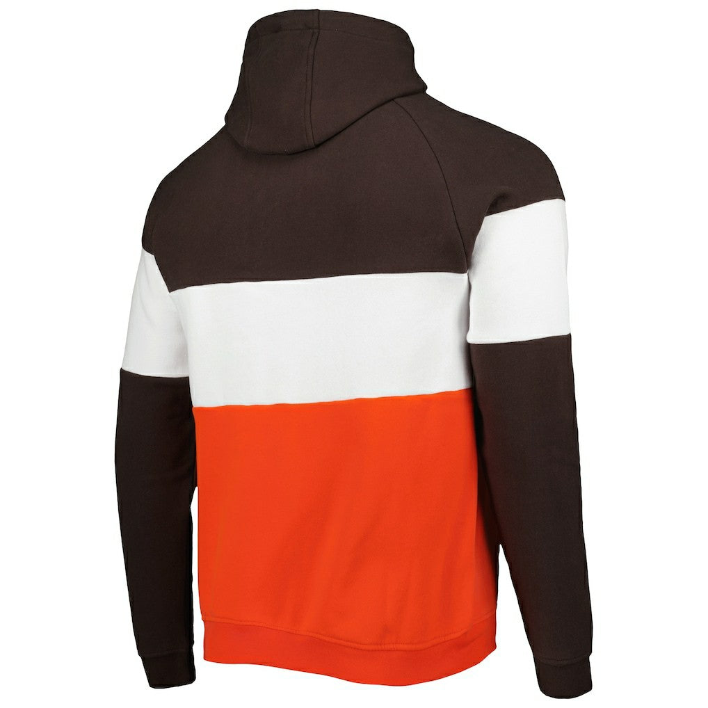 Colorblock Current Pullover Hoodie - Cleveland Browns