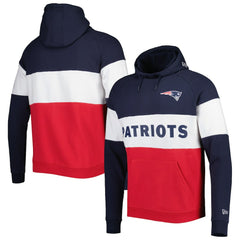 Colorblock Current Pullover Hoodie - New England Patriots