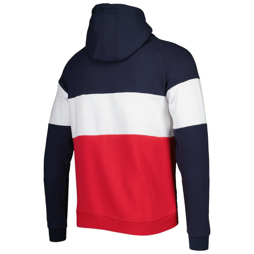 Colorblock Current Pullover Hoodie - New England Patriots