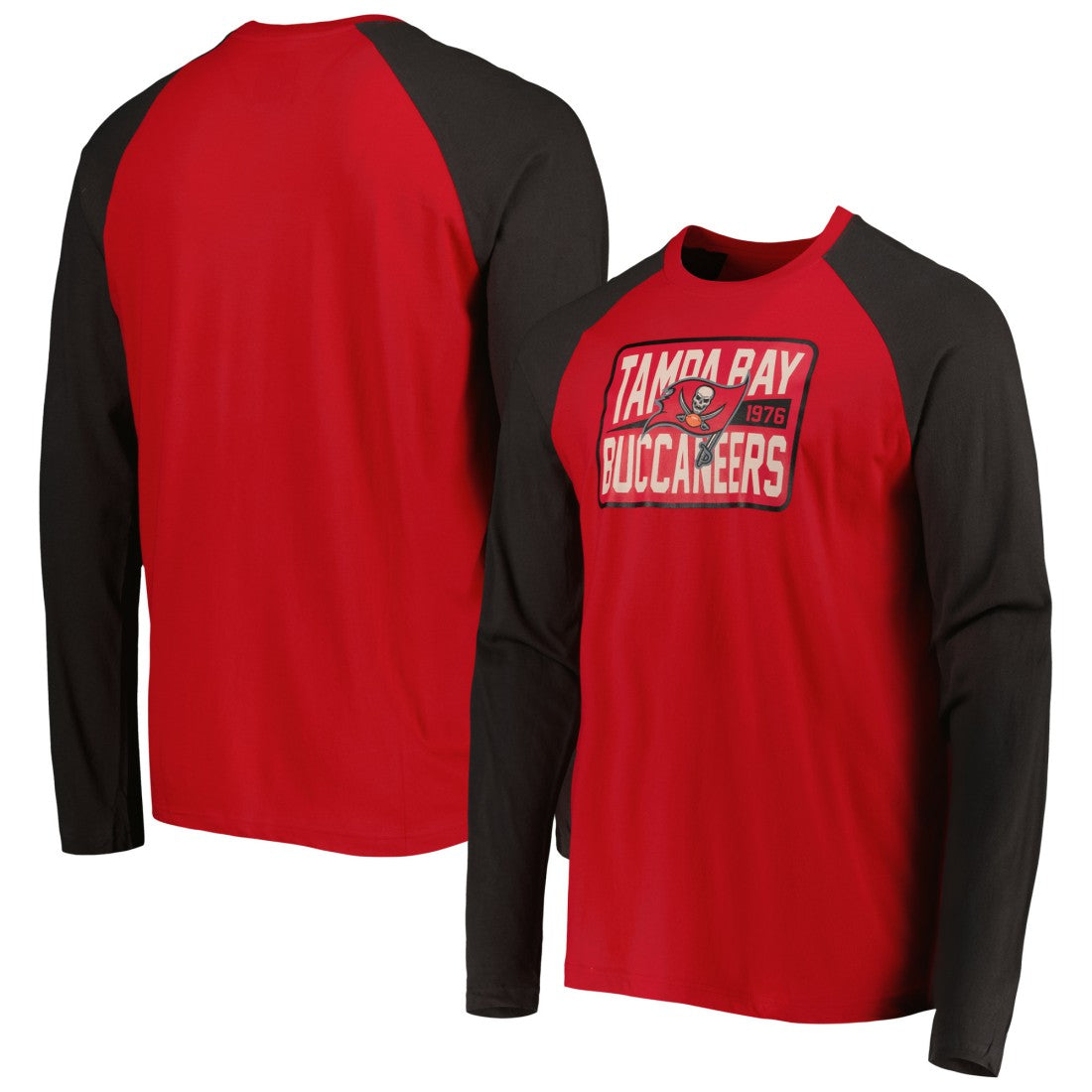 Current Raglan Long Sleeve T-Shirt - Tampa Bay Buccaneers