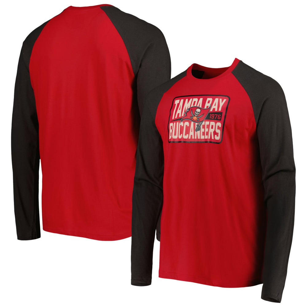 Current Raglan Long Sleeve T-Shirt - Tampa Bay Buccaneers