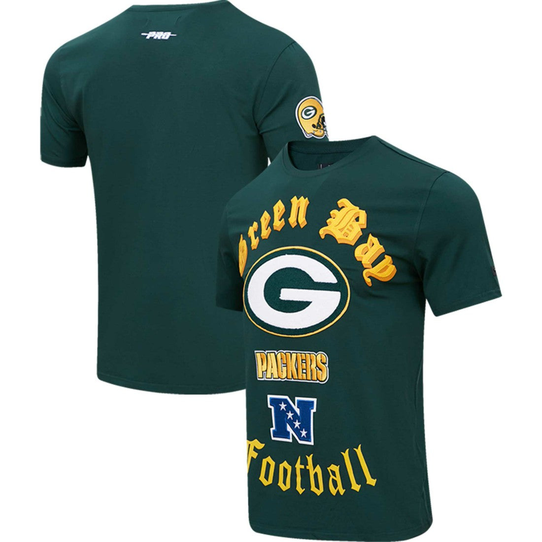 Pro Standard Old English T-Shirt - Green Bay Packers