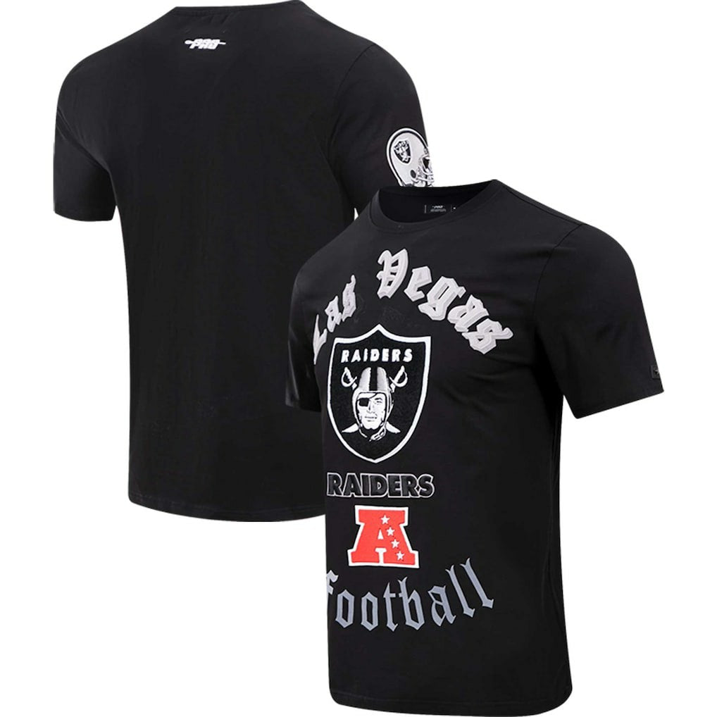 Pro Standard Old English T-Shirt - Las Vegas Raiders