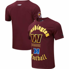 Pro Standard Old English T-Shirt - Washington Commanders