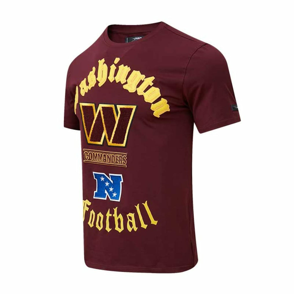 Pro Standard Old English T-Shirt - Washington Commanders