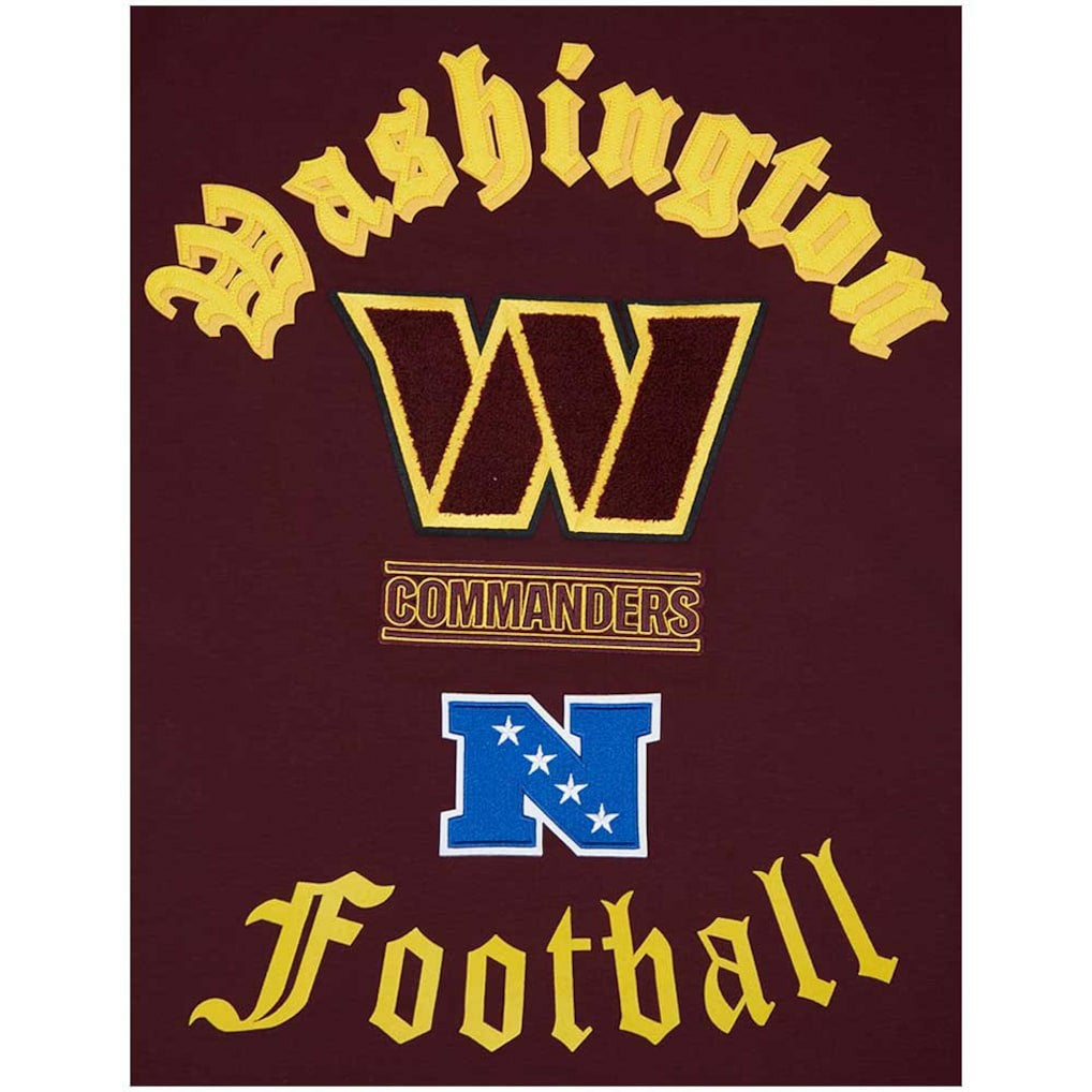 Pro Standard Old English T-Shirt - Washington Commanders