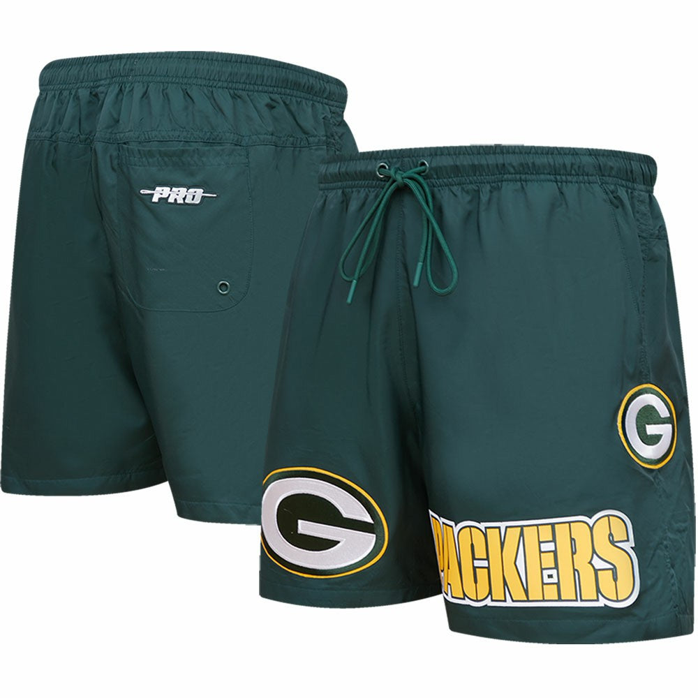 Pro Standard Woven Shorts - Green Bay Packers