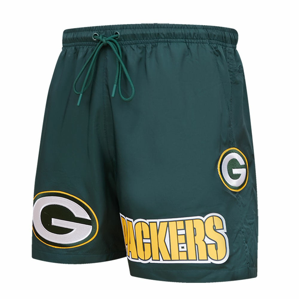 Pro Standard Woven Shorts - Green Bay Packers