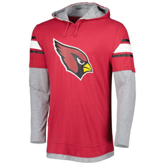Long Sleeve Hoodie T-Shirt - Arizona Cardinals