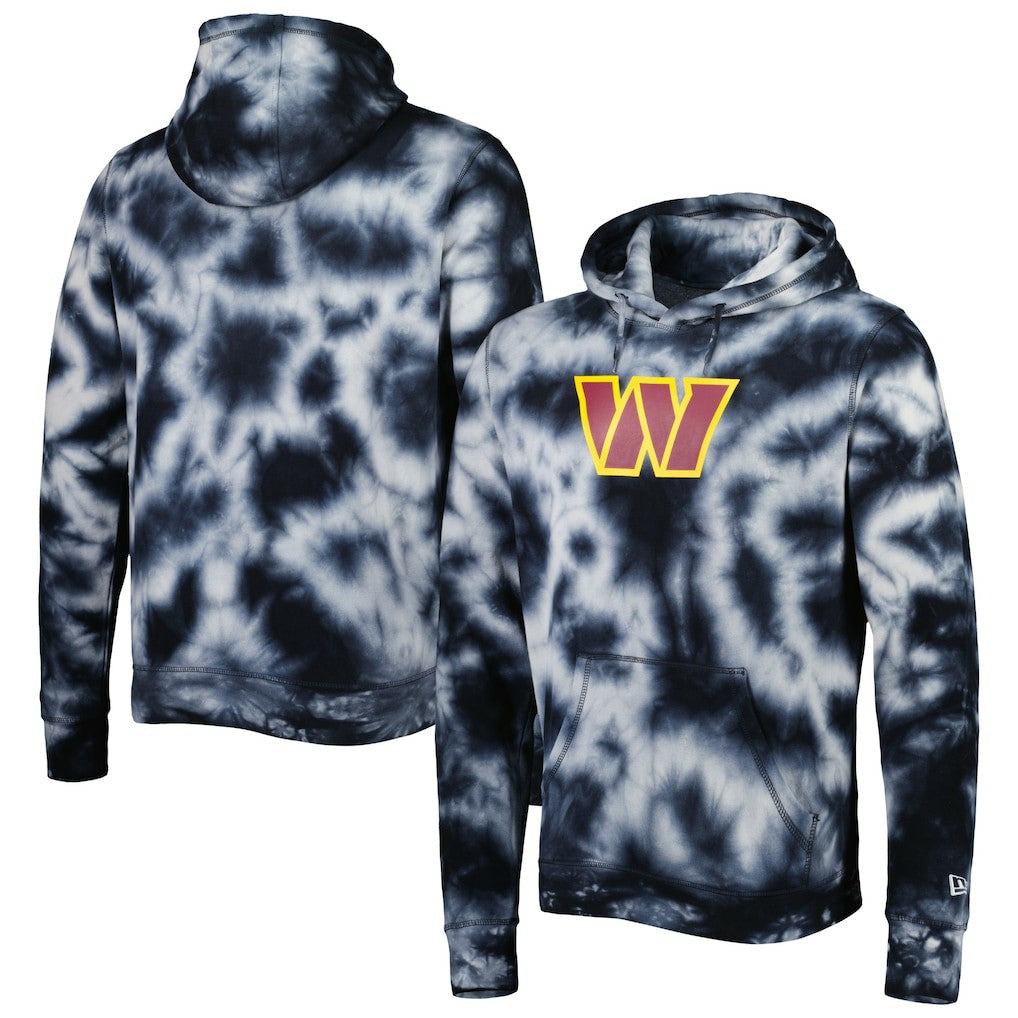 Team Tie-Dye Pullover Hoodie - Washington Commanders