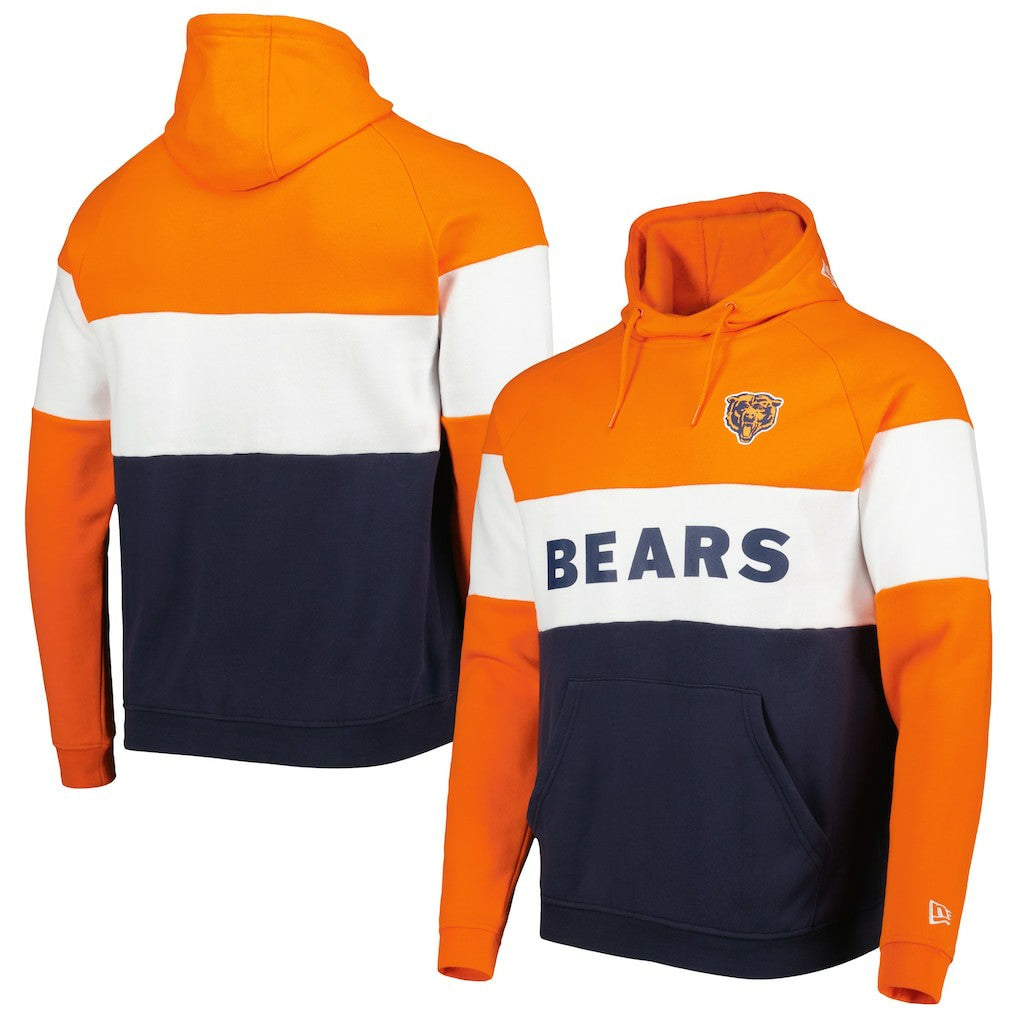 Colorblock Throwback Pullover Hoodie - Chicago Bears