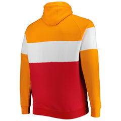 Big & Tall Throwback Colorblock Raglan Pullover Hoodie - Tampa Bay Buccaneers
