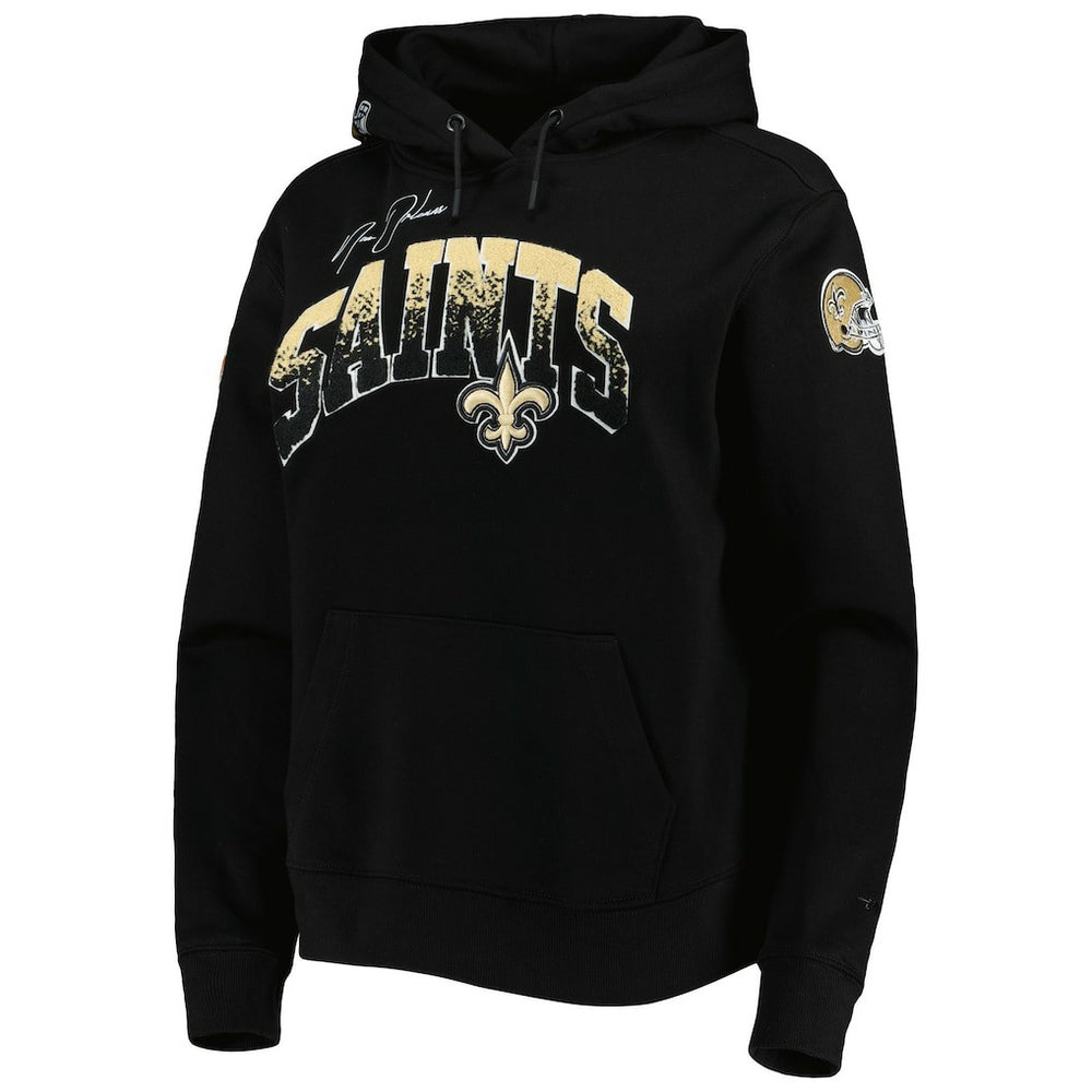 Pro Standard Women's Local Patch Pullover Hoodie - New Orleans Saints