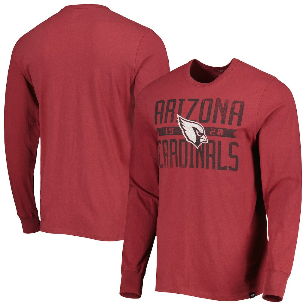 '47 Brand Wide Out Franklin Long Sleeve T-Shirt - Arizona Cardinals