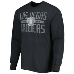 '47 Brand Wide Out Franklin Long Sleeve T-Shirt - Las Vegas Raiders
