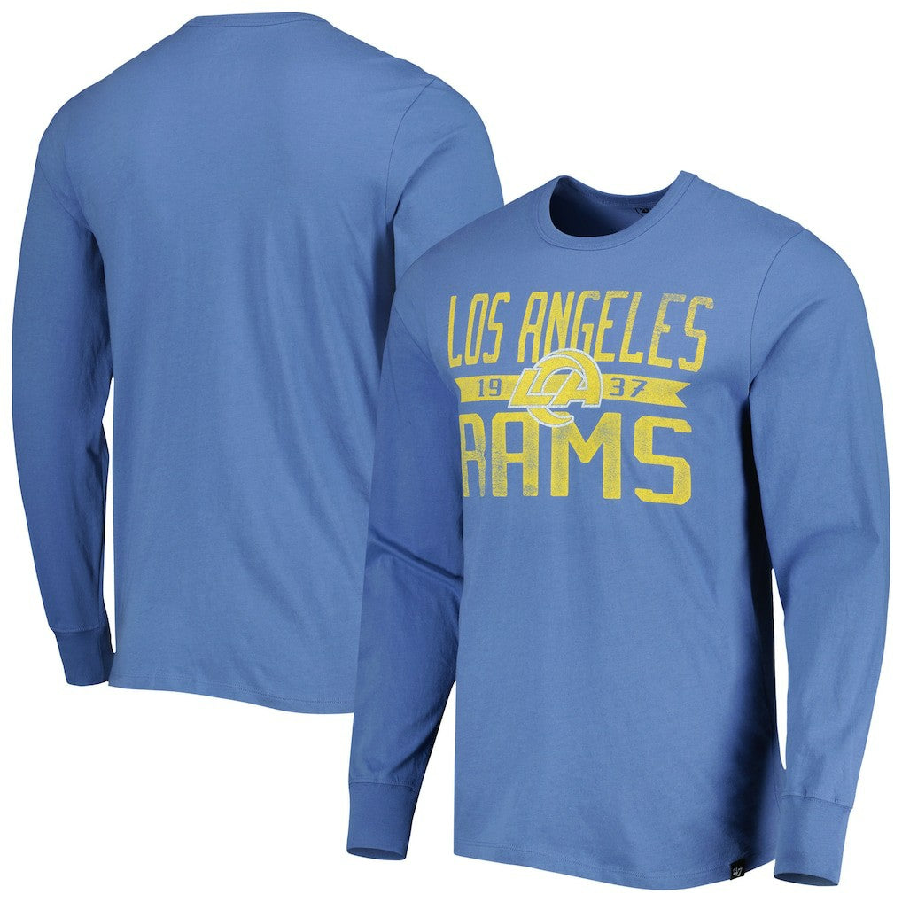 '47 Brand Wide Out Franklin Long Sleeve T-Shirt - Los Angeles Rams