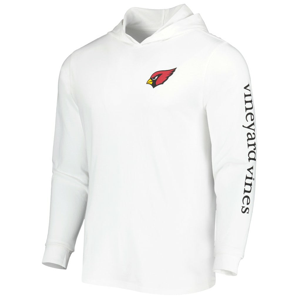 Vineyard Vines Local Long Sleeve Hoodie T-Shirt - Arizona Cardinals