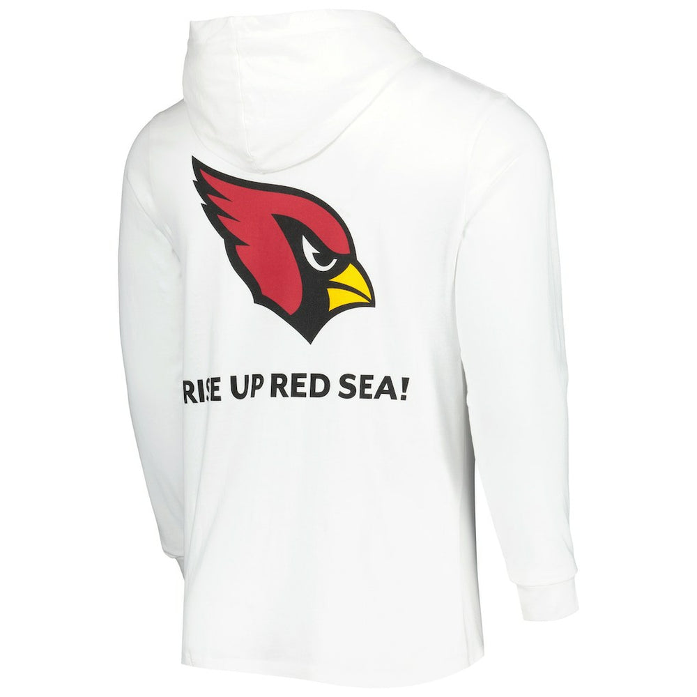 Vineyard Vines Local Long Sleeve Hoodie T-Shirt - Arizona Cardinals
