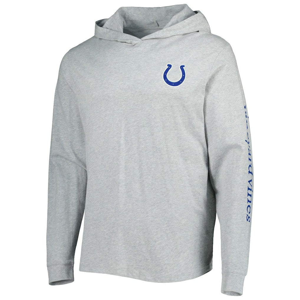Vineyard Vines Local Long Sleeve Hoodie T-Shirt - Indianapolis Colts