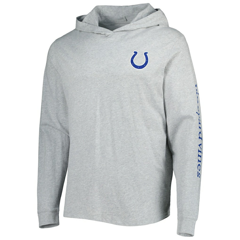Vineyard Vines Local Long Sleeve Hoodie T-Shirt - Indianapolis Colts