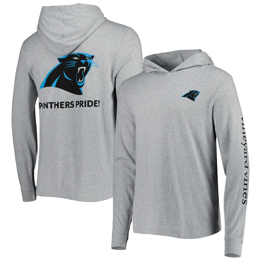 Vineyard Vines Local Long Sleeve Hoodie T-Shirt - Carolina Panthers