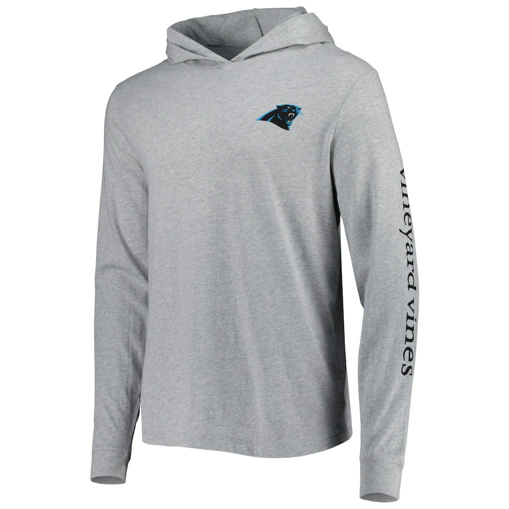 Vineyard Vines Local Long Sleeve Hoodie T-Shirt - Carolina Panthers