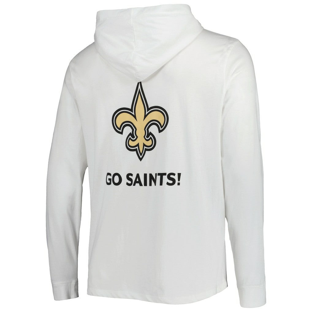 Vineyard Vines Local Long Sleeve Hoodie T-Shirt - New Orleans Saints