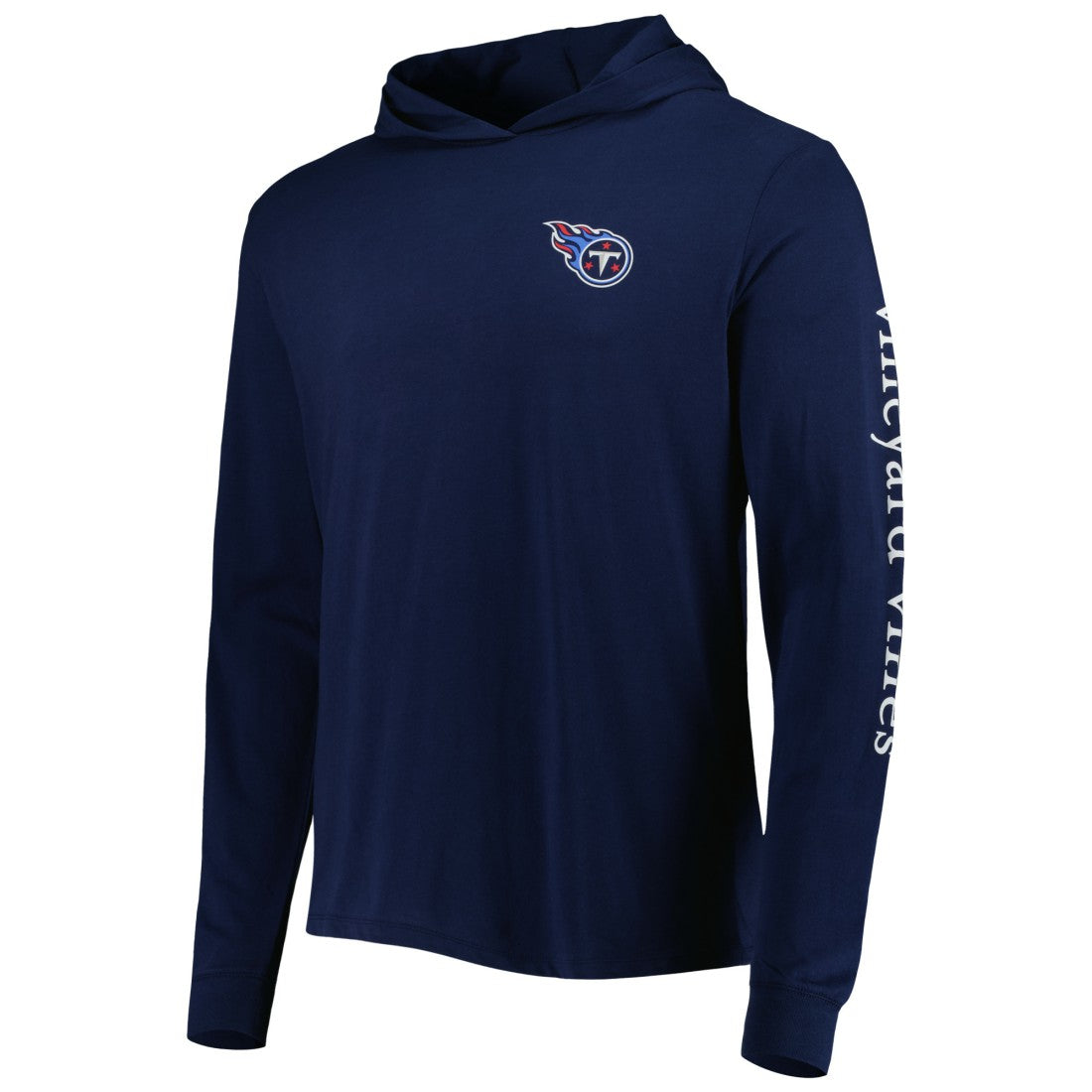 Vineyard Vines Local Long Sleeve Hoodie T-Shirt - Tennessee Titans
