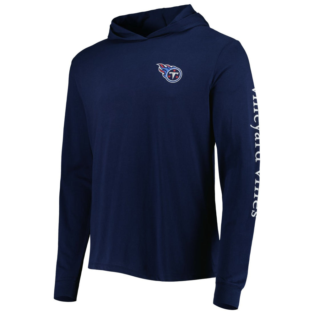 Vineyard Vines Local Long Sleeve Hoodie T-Shirt - Tennessee Titans
