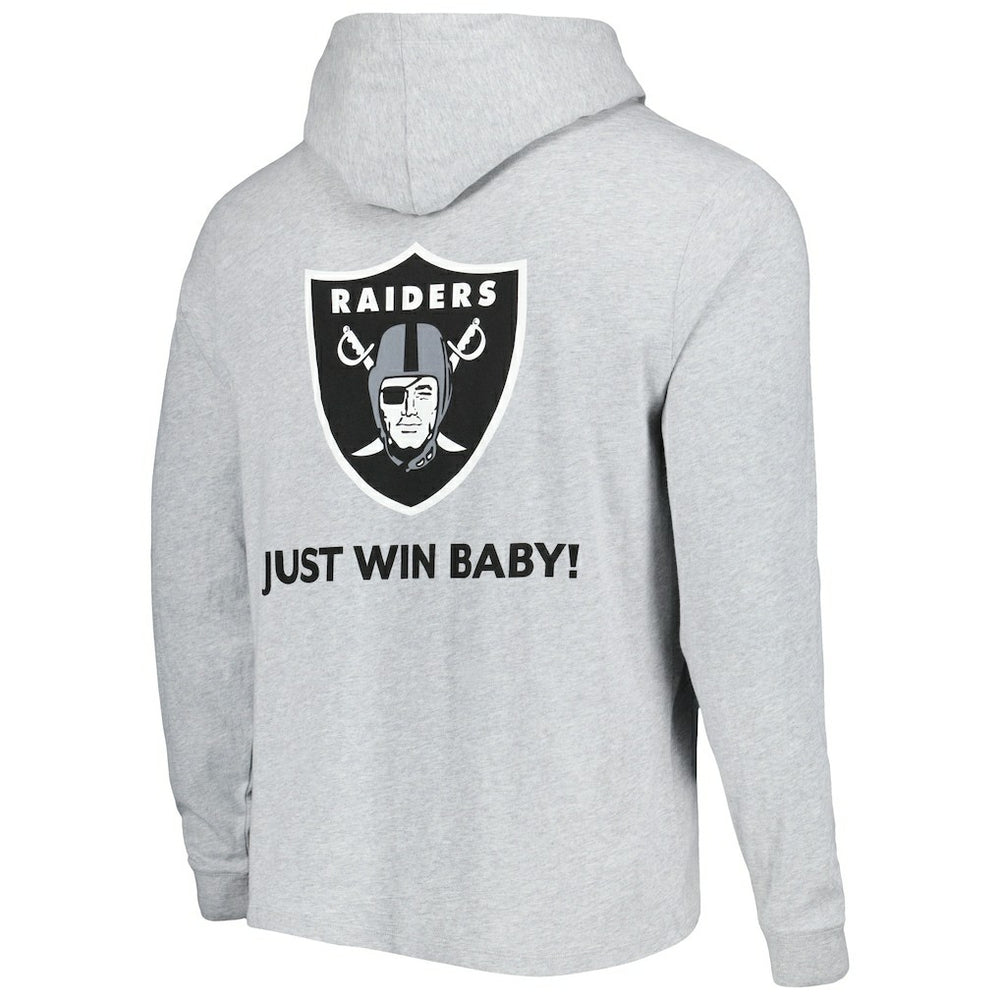Vineyard Vines Local Long Sleeve Hoodie T-Shirt - Las Vegas Raiders
