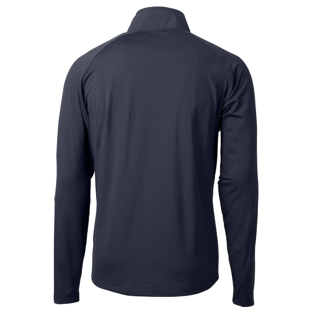 Cutter & Buck Adapt Eco Knit Hybrid Recycled Quarter-Zip Pullover Top - Buffalo Bills