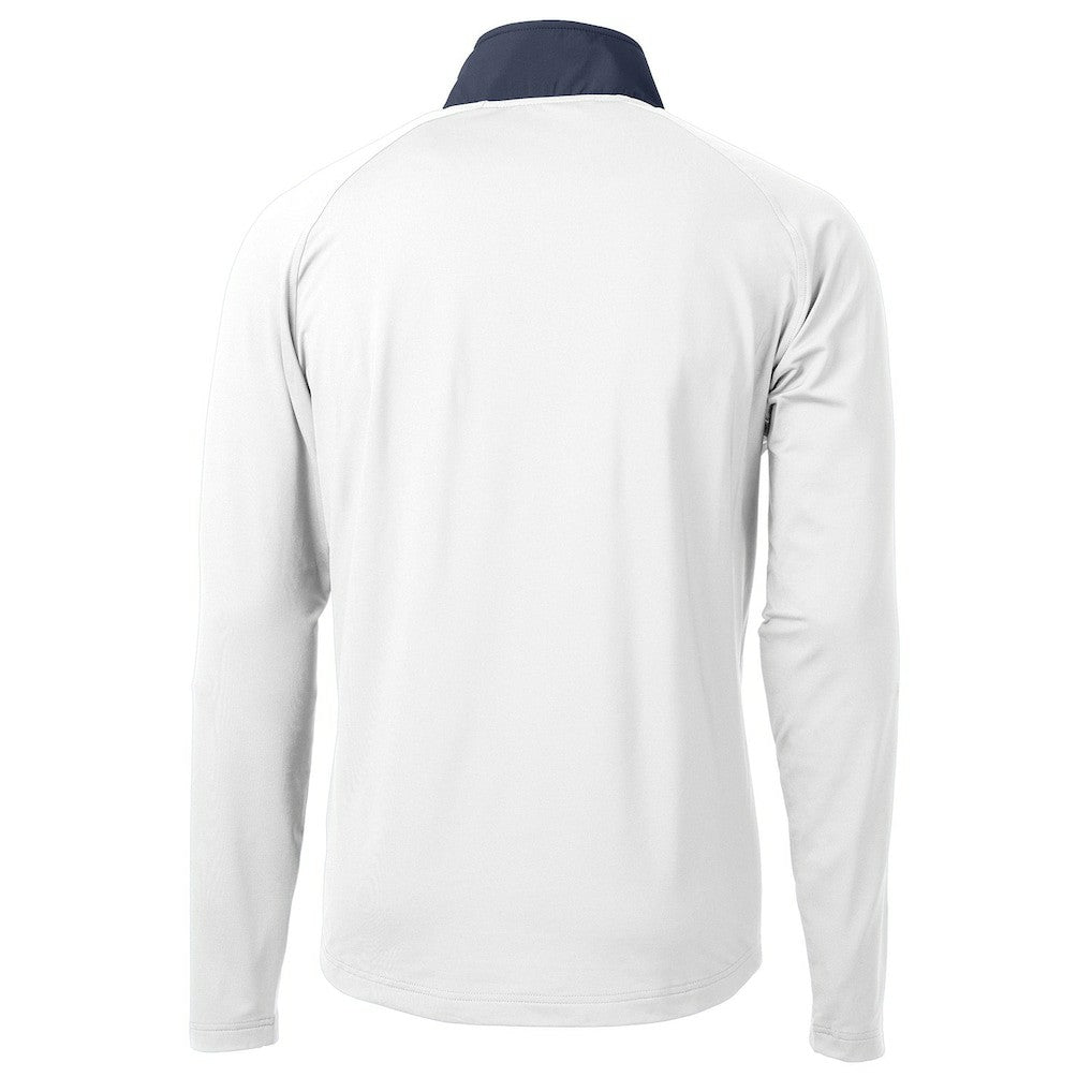 Cutter & Buck Adapt Eco Knit Hybrid Recycled Quarter-Zip Pullover Top - Green Bay Packers