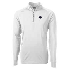 Cutter & Buck Team Adapt Eco Knit Hybrid Recycled Quarter-Zip Pullover Top - Jacksonville Jaguars