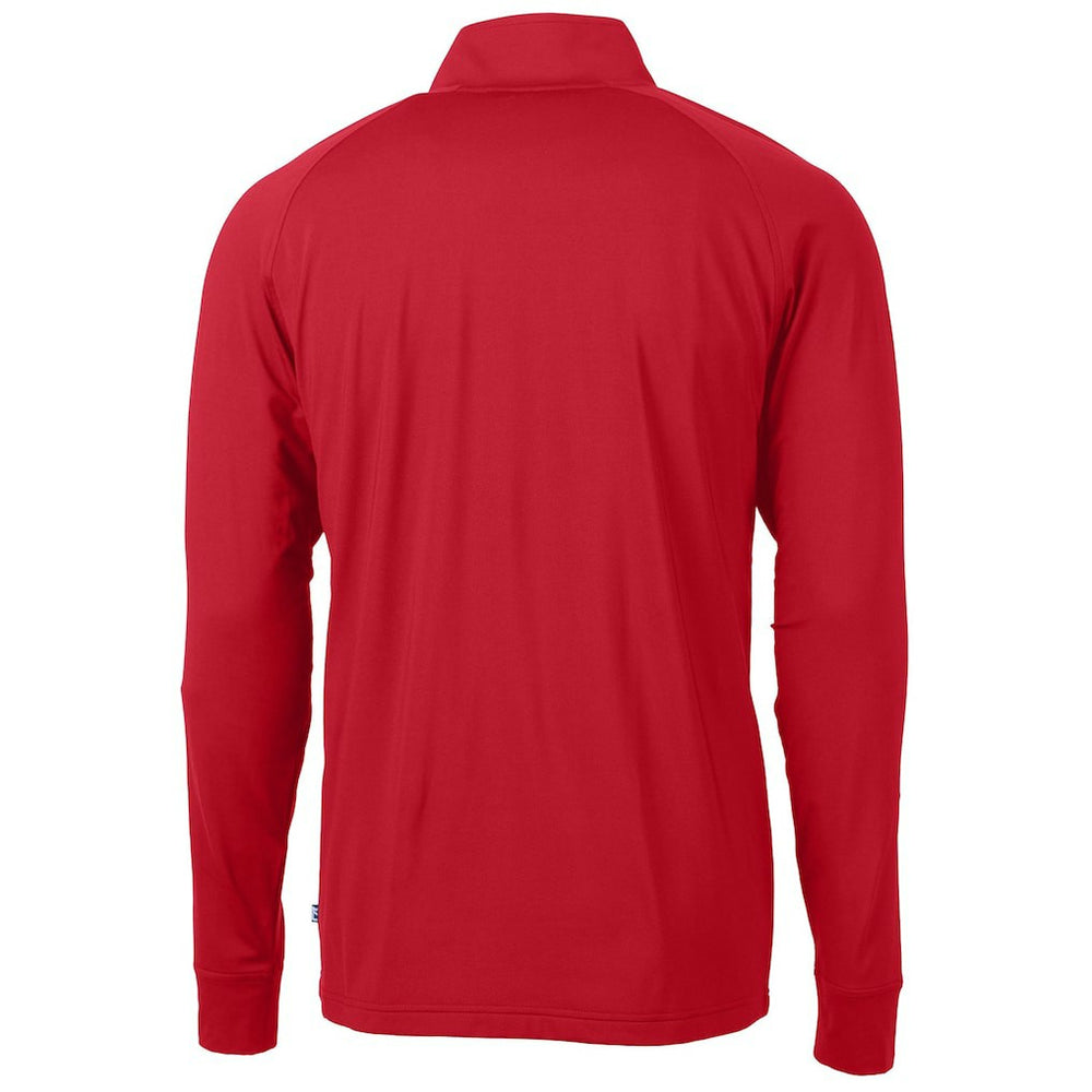 Cutter & Buck Team Adapt Eco Knit Hybrid Recycled Quarter-Zip Pullover Top - Pittsburgh Steelers