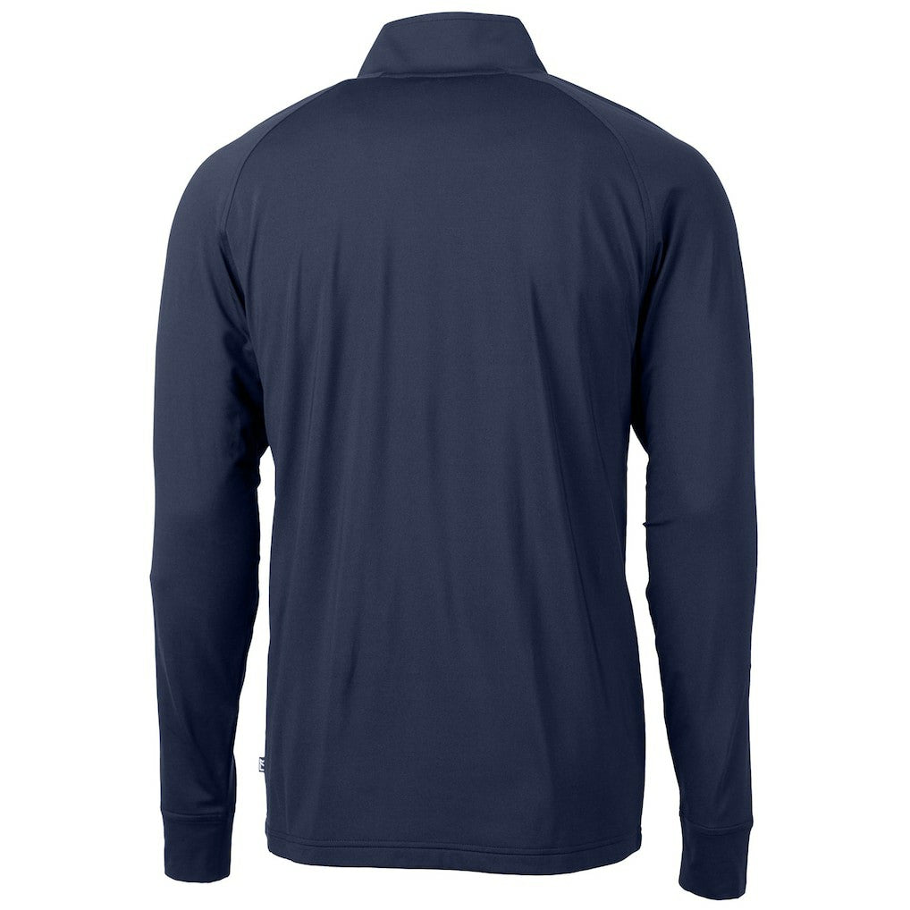 Cutter & Buck Team Adapt Eco Knit Hybrid Recycled Quarter-Zip Pullover Top - Minnesota Vikings