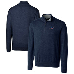 Cutter & Buck Lakemont Quarter-Zip Pullover Sweater - Houston Texans