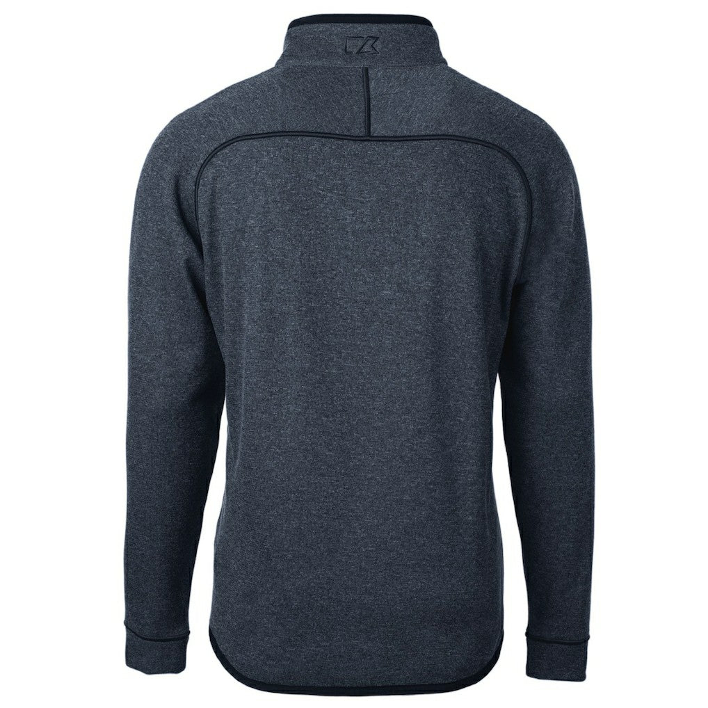 Cutter & Buck Big & Tall Mainsail Sweater Knit Half-Zip Pullover Jacket - Kansas City Chiefs