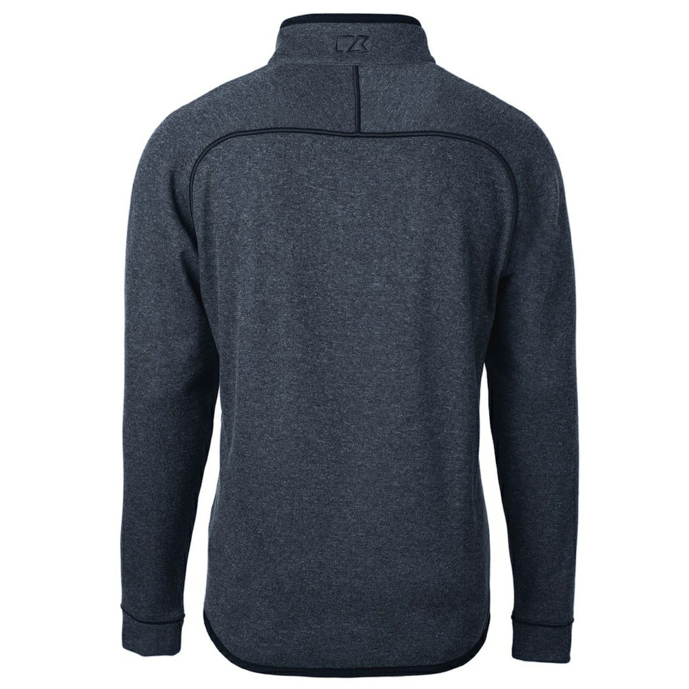Cutter & Buck Big & Tall Mainsail Sweater Knit Half-Zip Pullover Jacket - Kansas City Chiefs