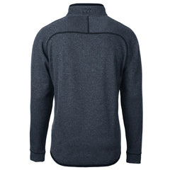 Cutter & Buck Big & Tall Mainsail Sweater Knit Half-Zip Pullover Jacket - Kansas City Chiefs
