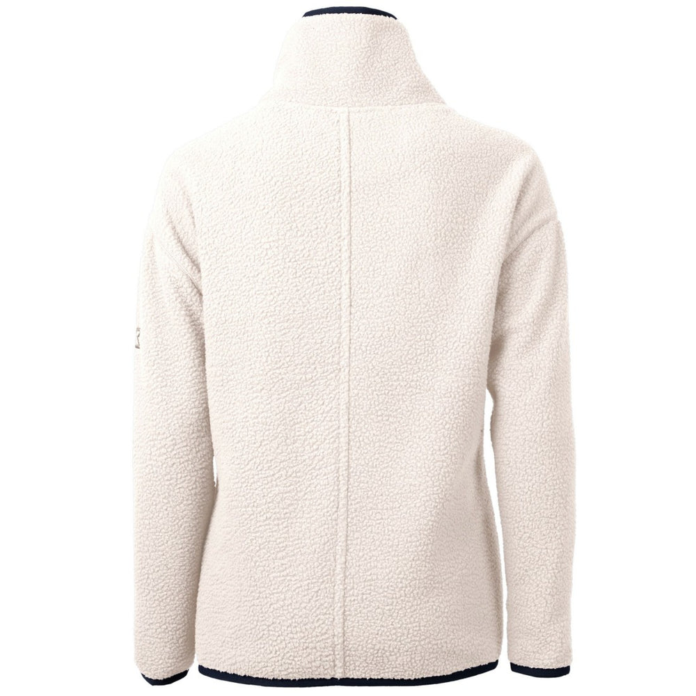 Cutter & Buck Women's Americana Cascade Eco Sherpa Fleece Half-Zip Pullover Jacket - Tennessee Titans