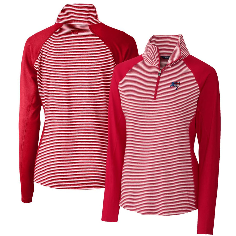 Cutter & Buck Women's Forge Tonal Half-Zip Top - Tampa Bay Buccaneers
